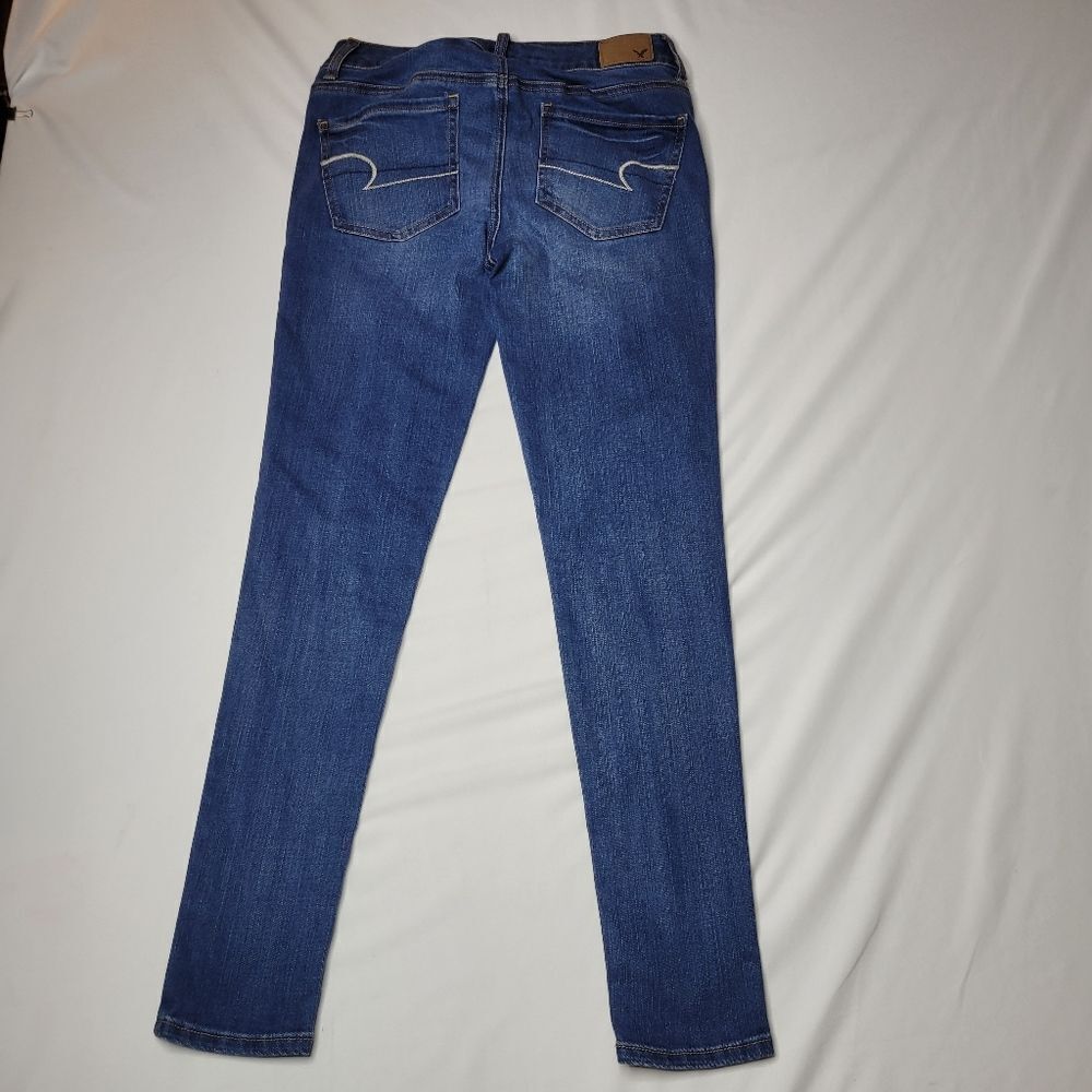 4 AEO SUPER STRETCH JEGGING AMERICAN EAGLE OUTFITTERS JEGGINGS JEANS app 26 x 28